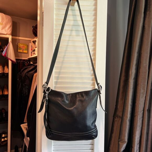 Vintage Soho Coach Crossbody Duffel Bag - Picture 1 of 9